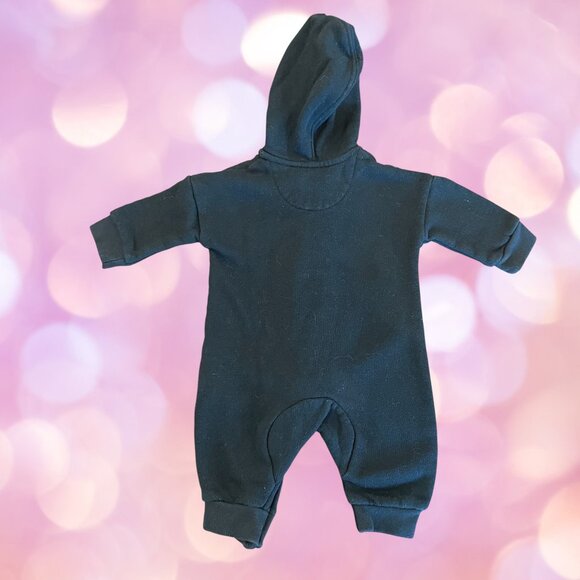 Nike Baby Girl Footless Hoody Onesie 3 mos - Picture 2 of 5